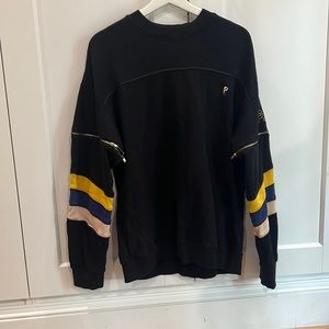 P.E. NATION zipper sleeve Sweatshirt
